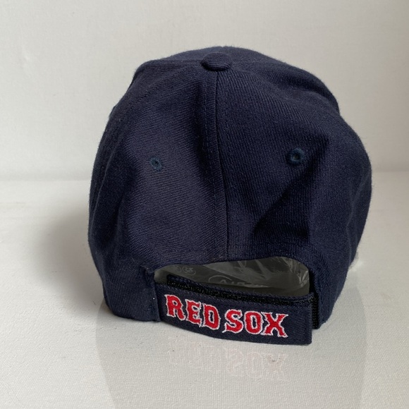 Boston Red Sox Logo Cap Navy and Red - Picture 6 of 10